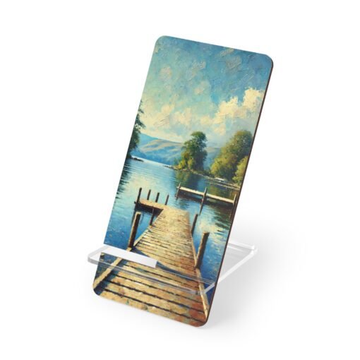 Reflections Before Noon Phone Stand