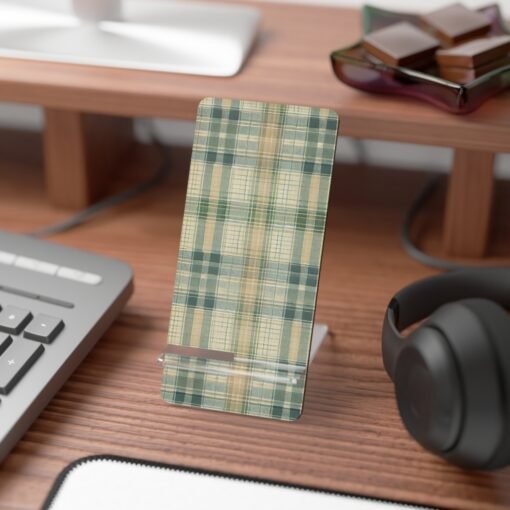 Weathered Harvest Plaid Phone Stand - Image 3
