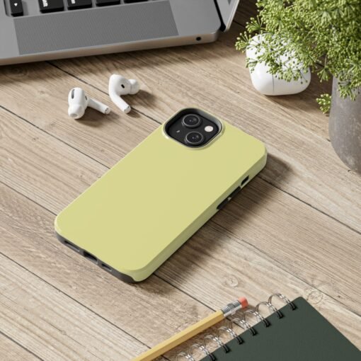 Canary Yellow Tough Phone Case - Image 7