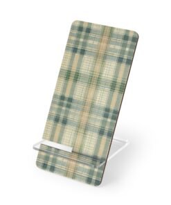 Weathered Harvest Plaid Phone Stand