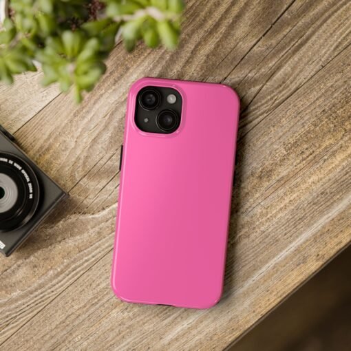 Positive Pink Tough Phone Case - Image 9