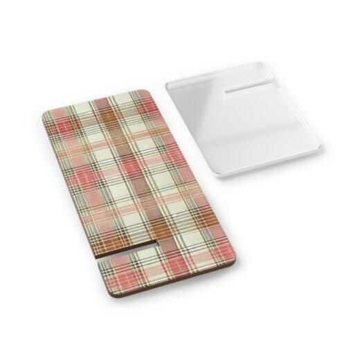 Apple Orchard Plaid Phone Stand - Image 2