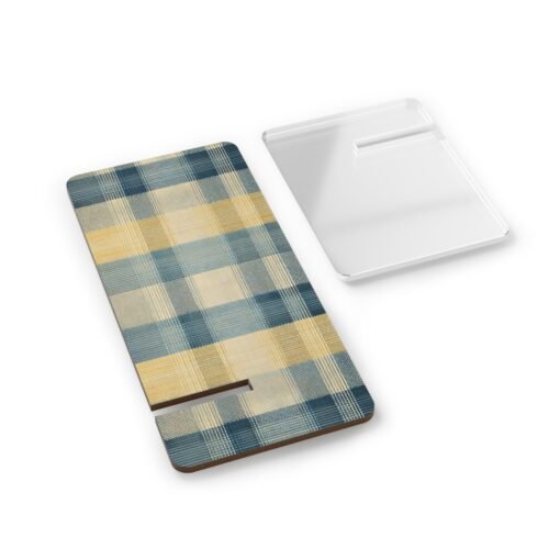 Country Fields Plaid Phone Stand - Image 2