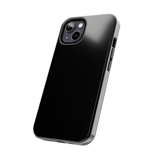 Sophisticated Black Tough Phone Case - Image 4