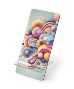 Vibrant Flow Phone Stand
