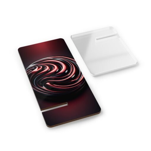 Dark Cherry Cascade Phone Stand - Image 2