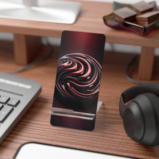 Dark Cherry Cascade Phone Stand - Image 3