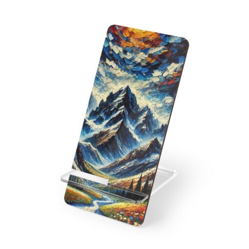 Sunspill Over Ice and Bloom Phone Stand