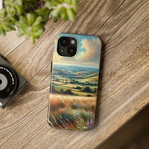 Above The Pastures Tough Phone Case - Image 9