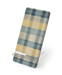 Country Fields Plaid Phone Stand
