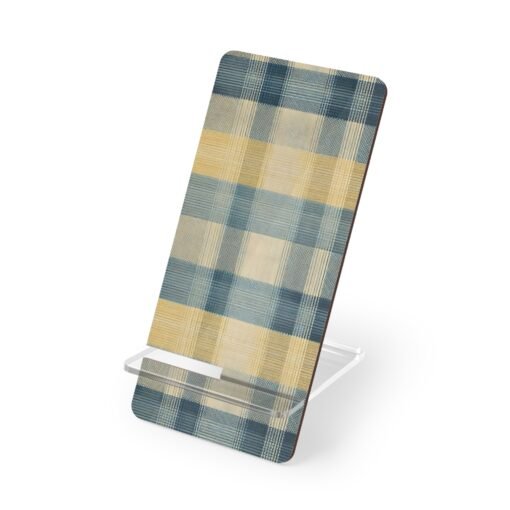 Country Fields Plaid Phone Stand