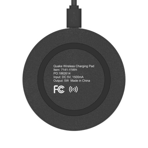 Sophisticated Black Wireless Charging Pad - Image 2