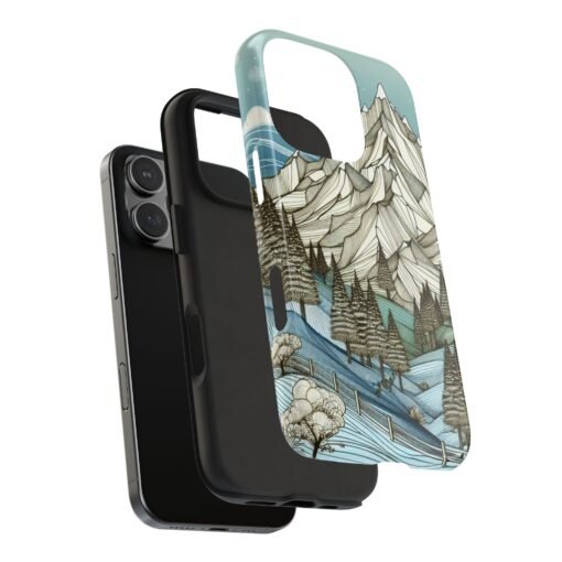 Alpine Serenity Phone Case - Image 3