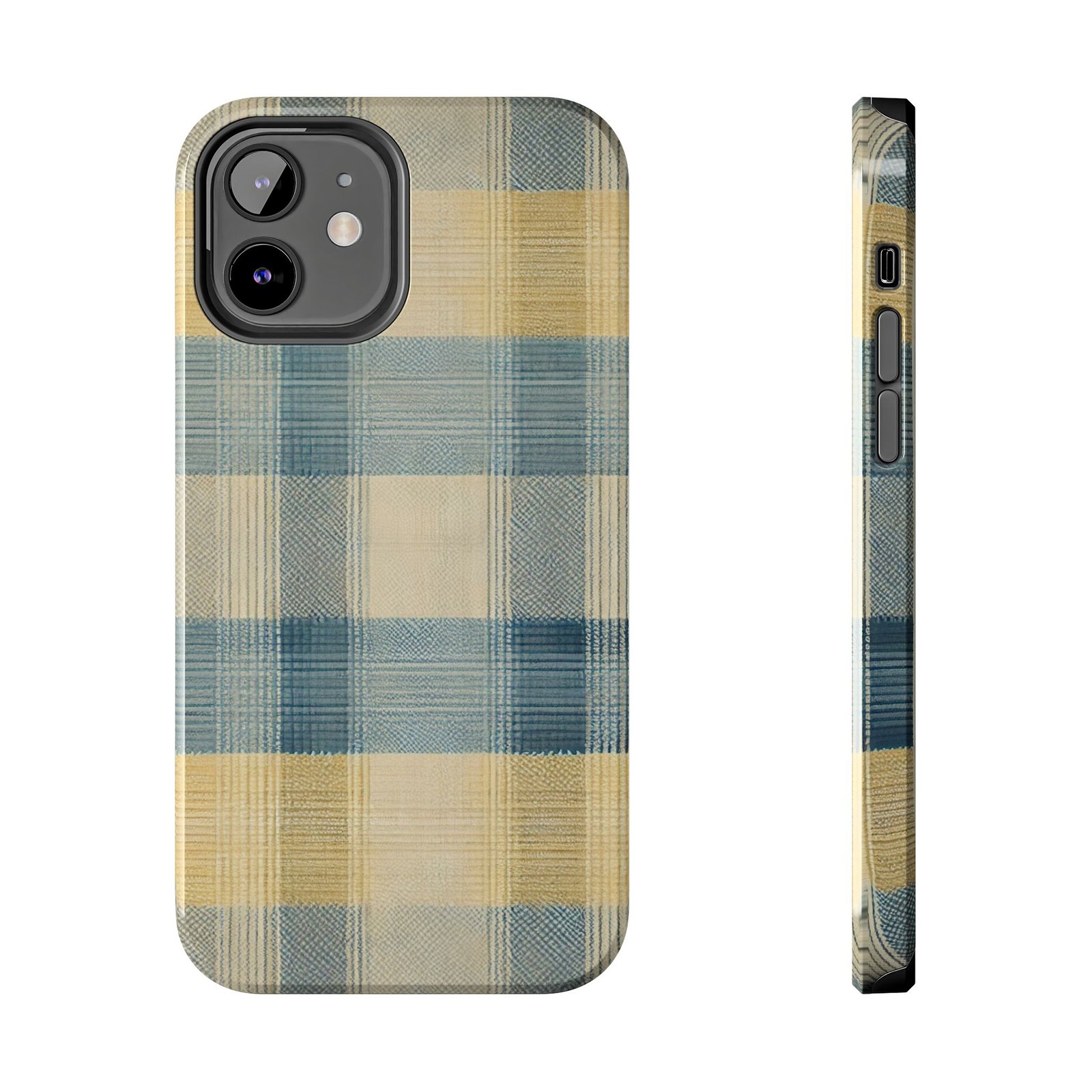 Country Fields Plaid Tough Phone Case - Image 18