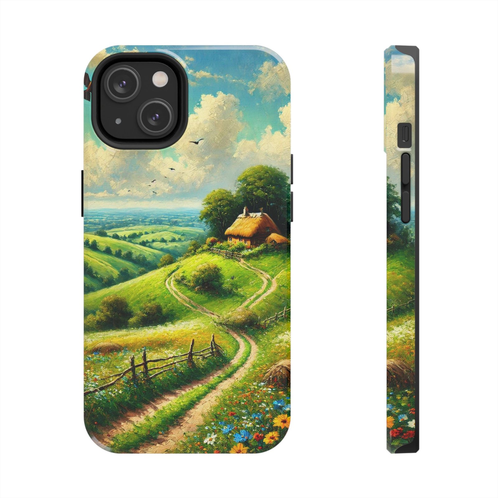 Sky Over Meadowcurve Tough Phone Case - Image 9