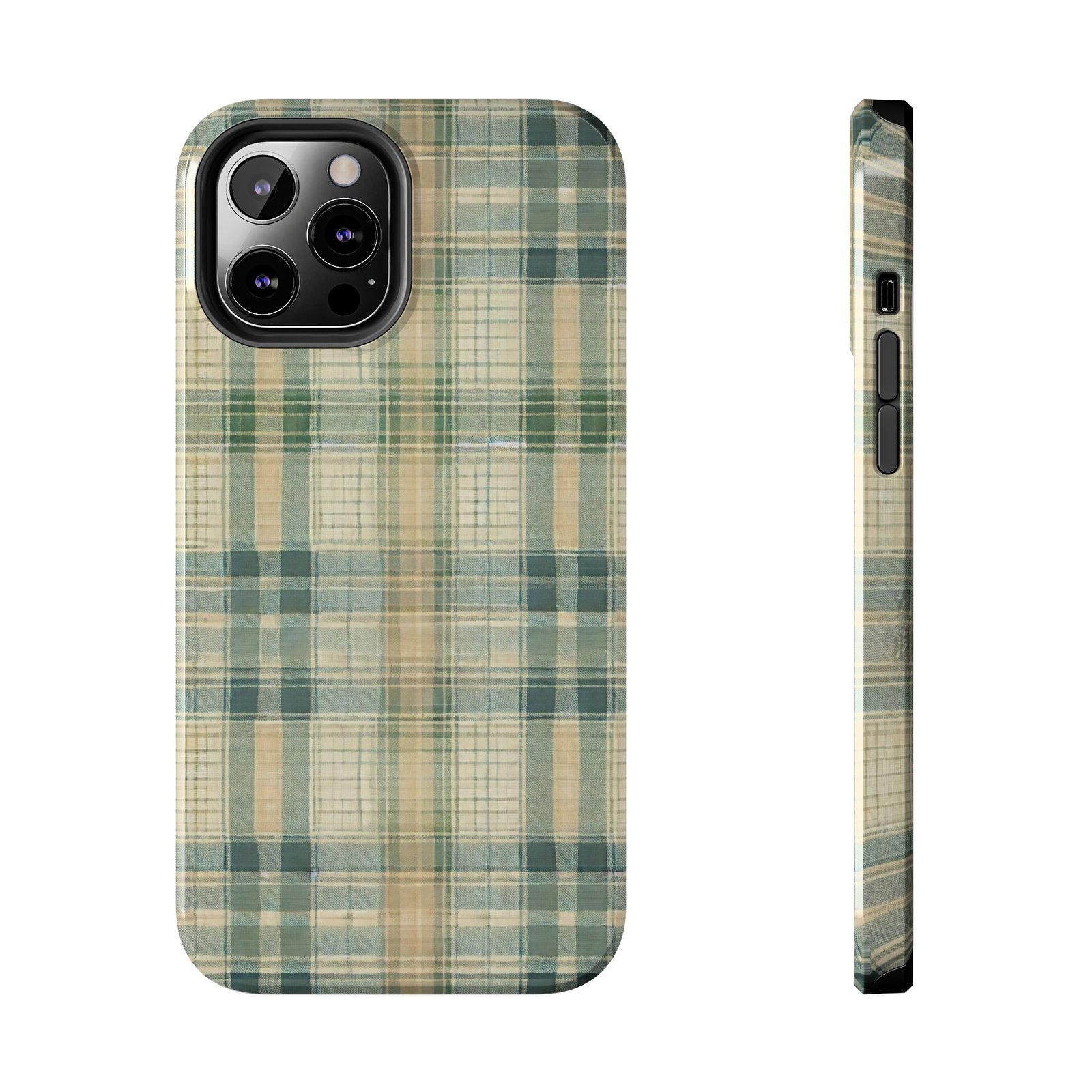 Weathered Harvest Plaid Tough Phone Case - Image 21