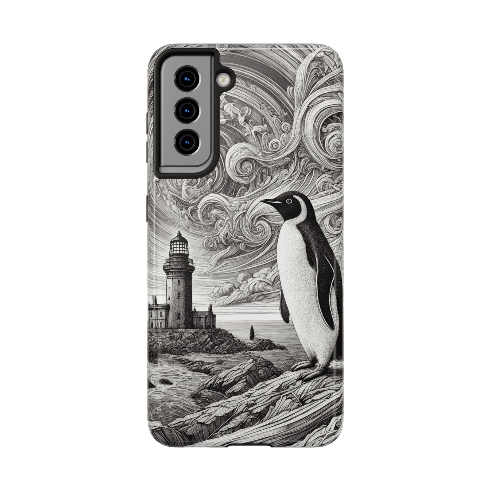 Penguin Perplexity Tough Phone Case - Image 33