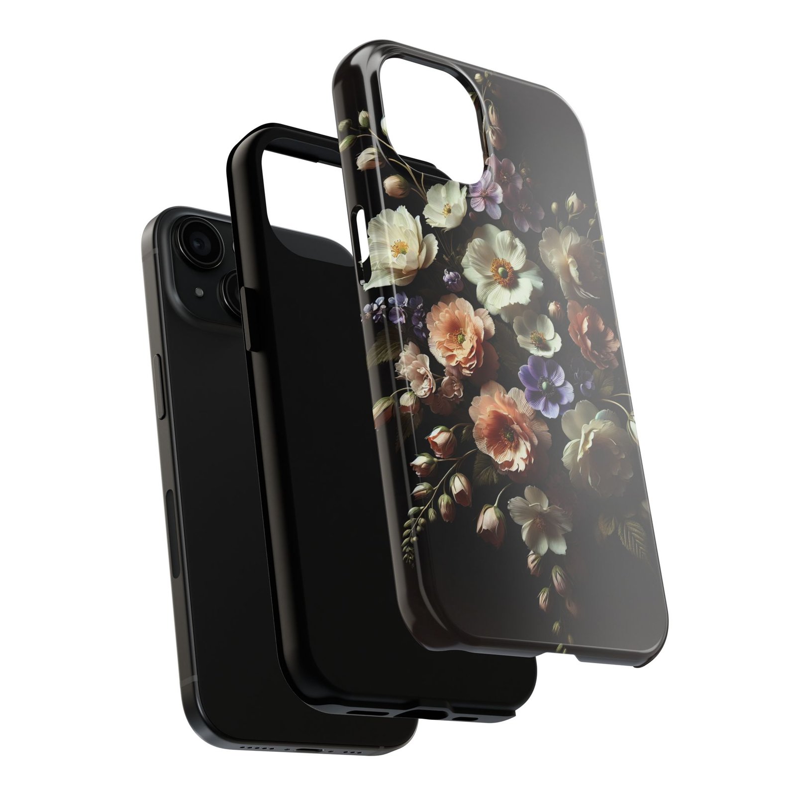 Floral and Fabulous Tough Phone Case - Image 4