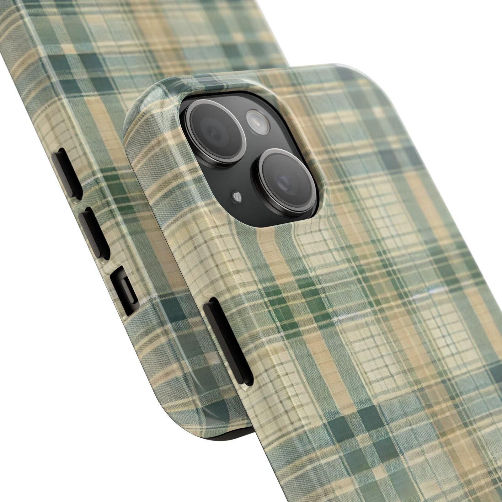 Weathered Harvest Plaid Tough Phone Case - Image 2