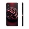 Dark Cherry Cascade Tough Phone Case - iPhone X