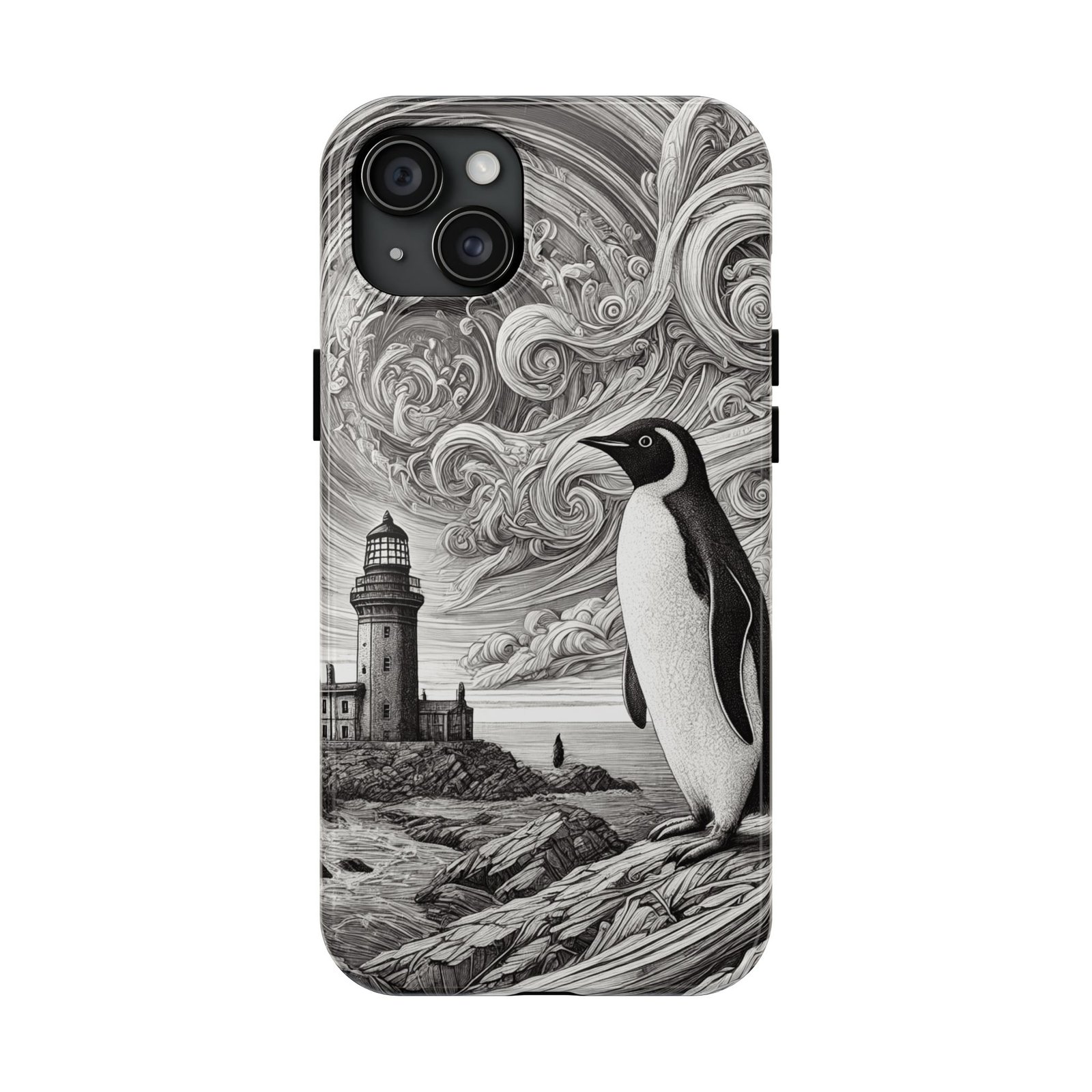 Penguin Perplexity Tough Phone Case - Image 30