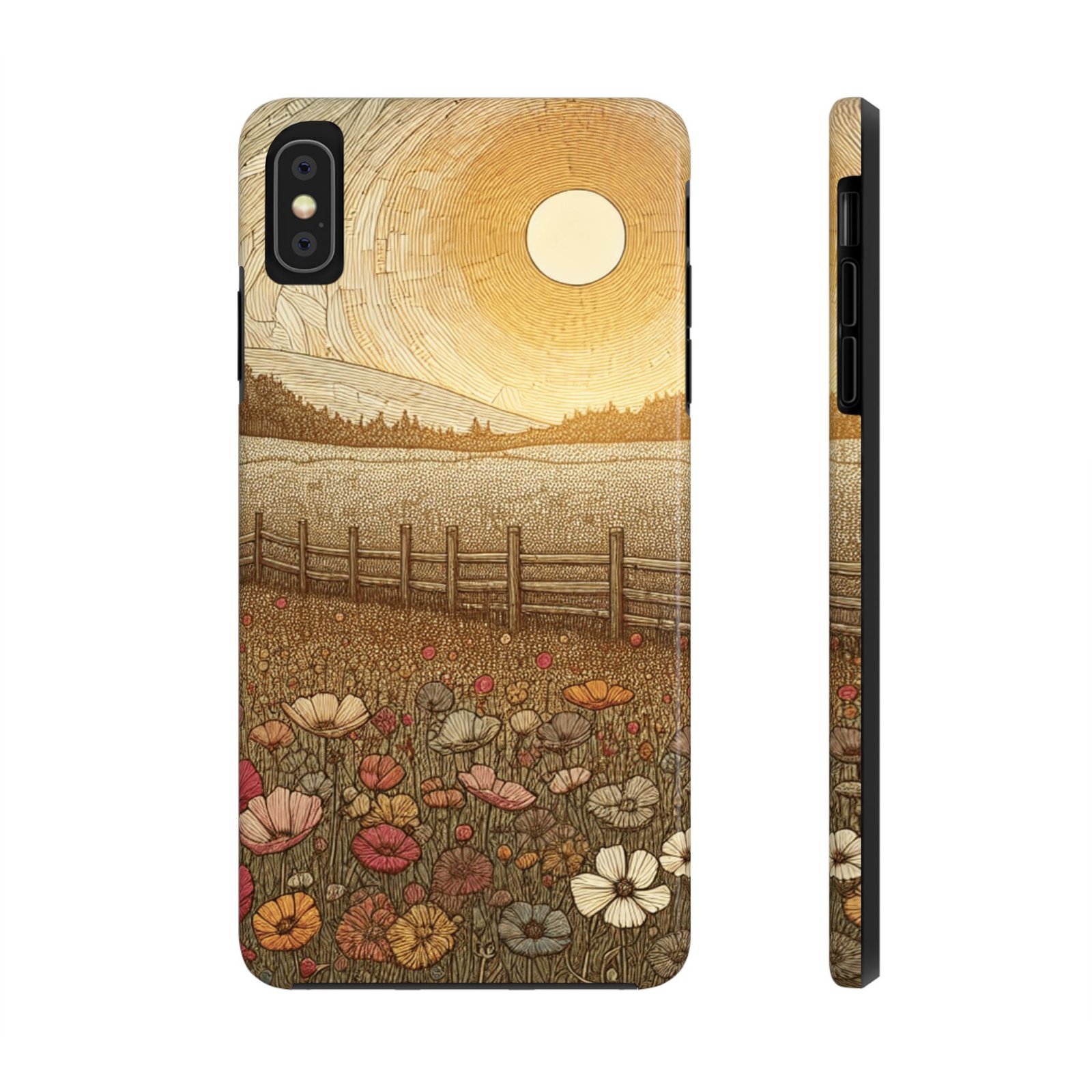 Blossom Fields Tough Phone Case - Image 7