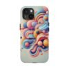 Vibrant Flow Tough Phone Case