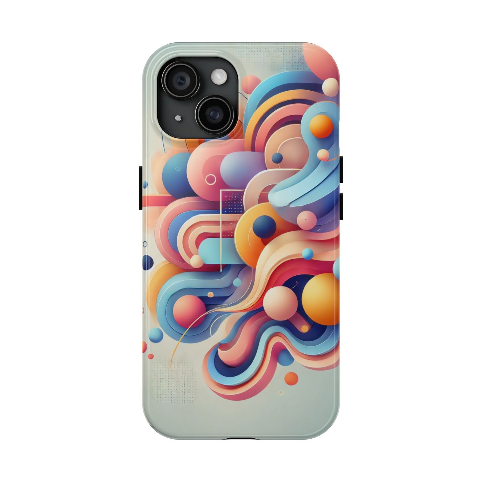 Vibrant Flow Tough Phone Case