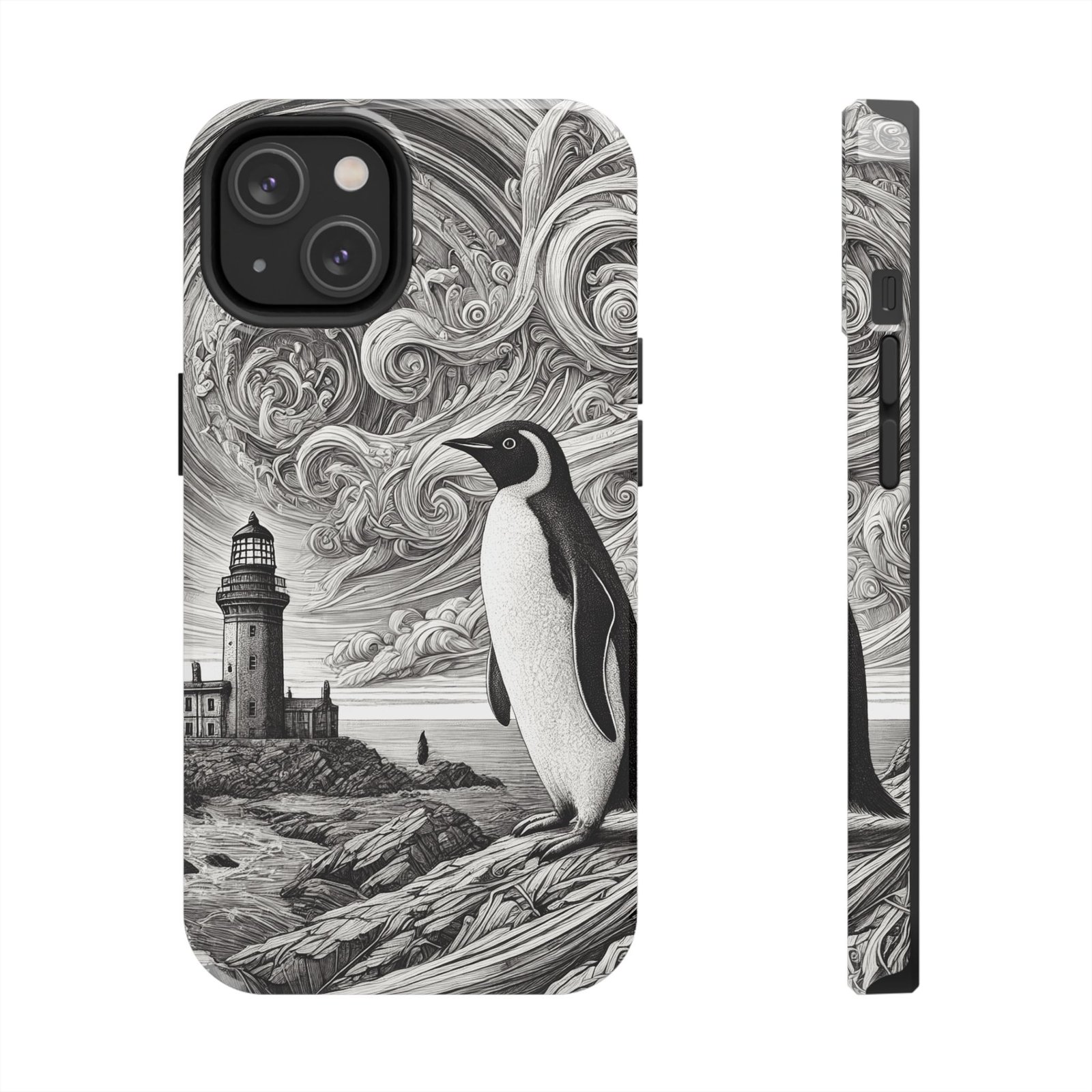 Penguin Perplexity Tough Phone Case - Image 11