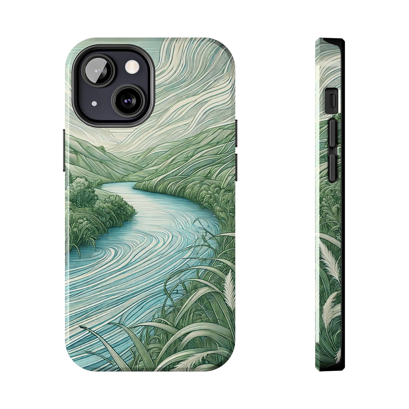 Rippling River Tough Phone Case - Image 22