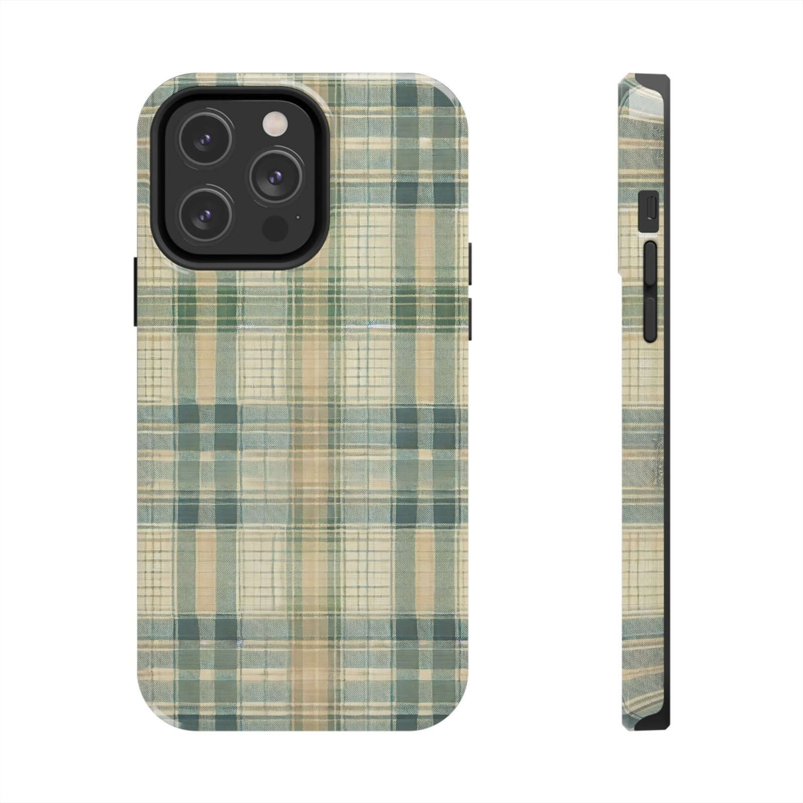Weathered Harvest Plaid Tough Phone Case - Image 26