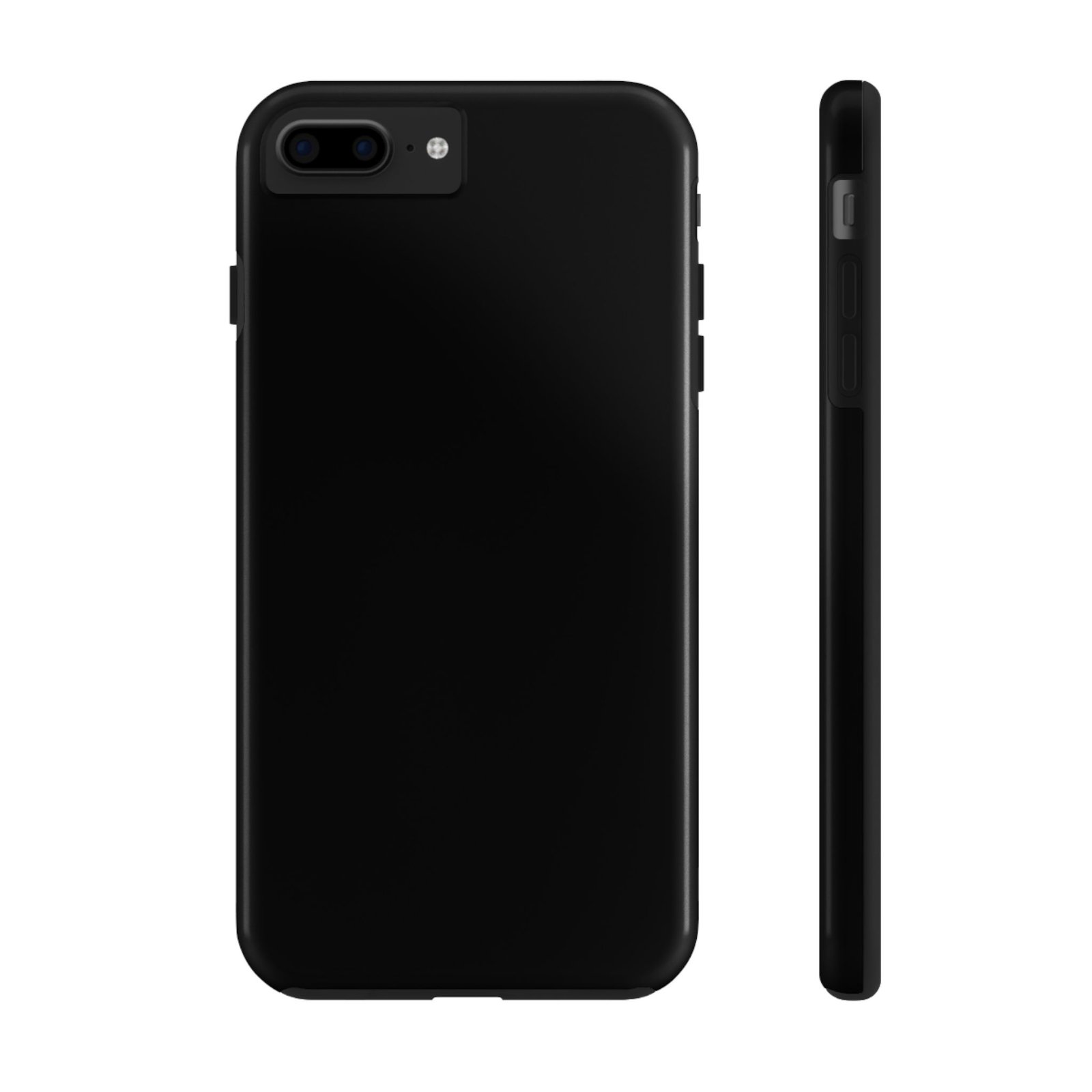 Sophisticated Black Tough Phone Case - Image 11