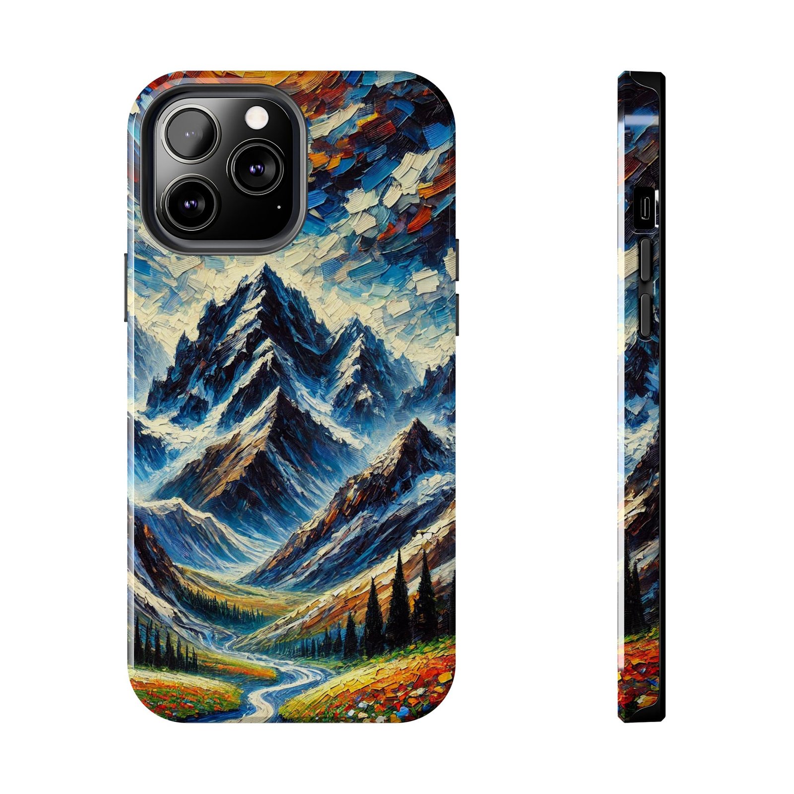 Sunspill Over Ice and Bloom Tough Phone Case - Image 24