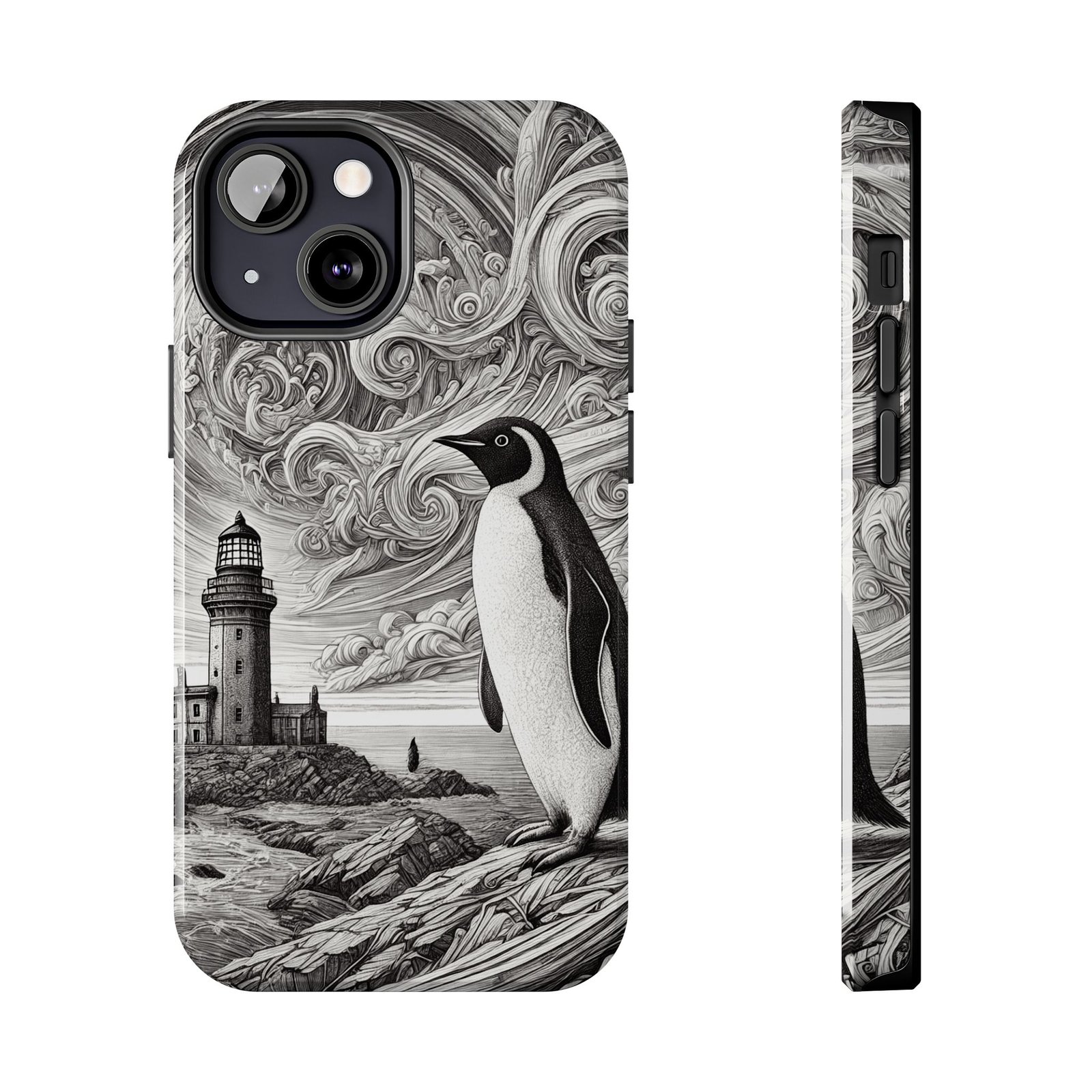 Penguin Perplexity Tough Phone Case - Image 9