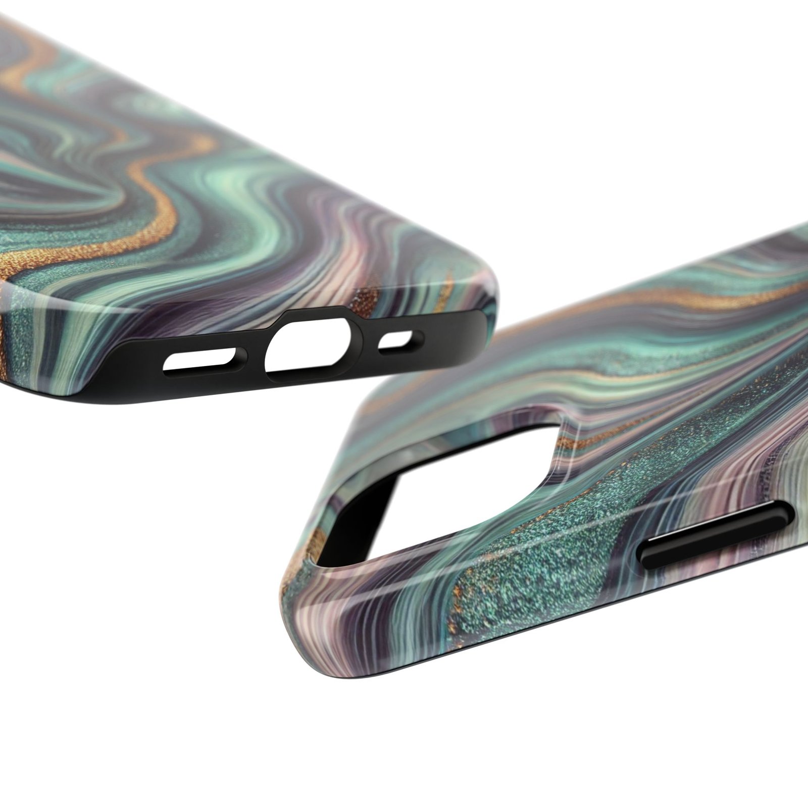Nebula Tides Tough Phone Case - Image 3