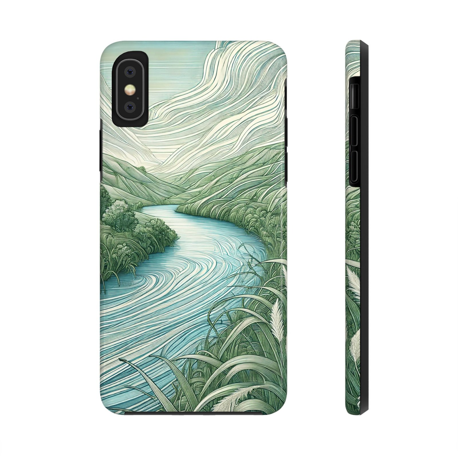 Rippling River Tough Phone Case - Image 13