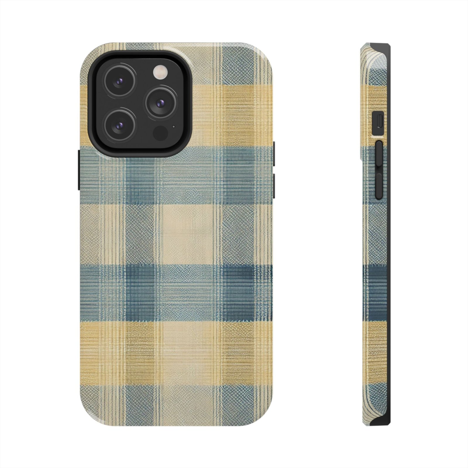 Country Fields Plaid Tough Phone Case - Image 26