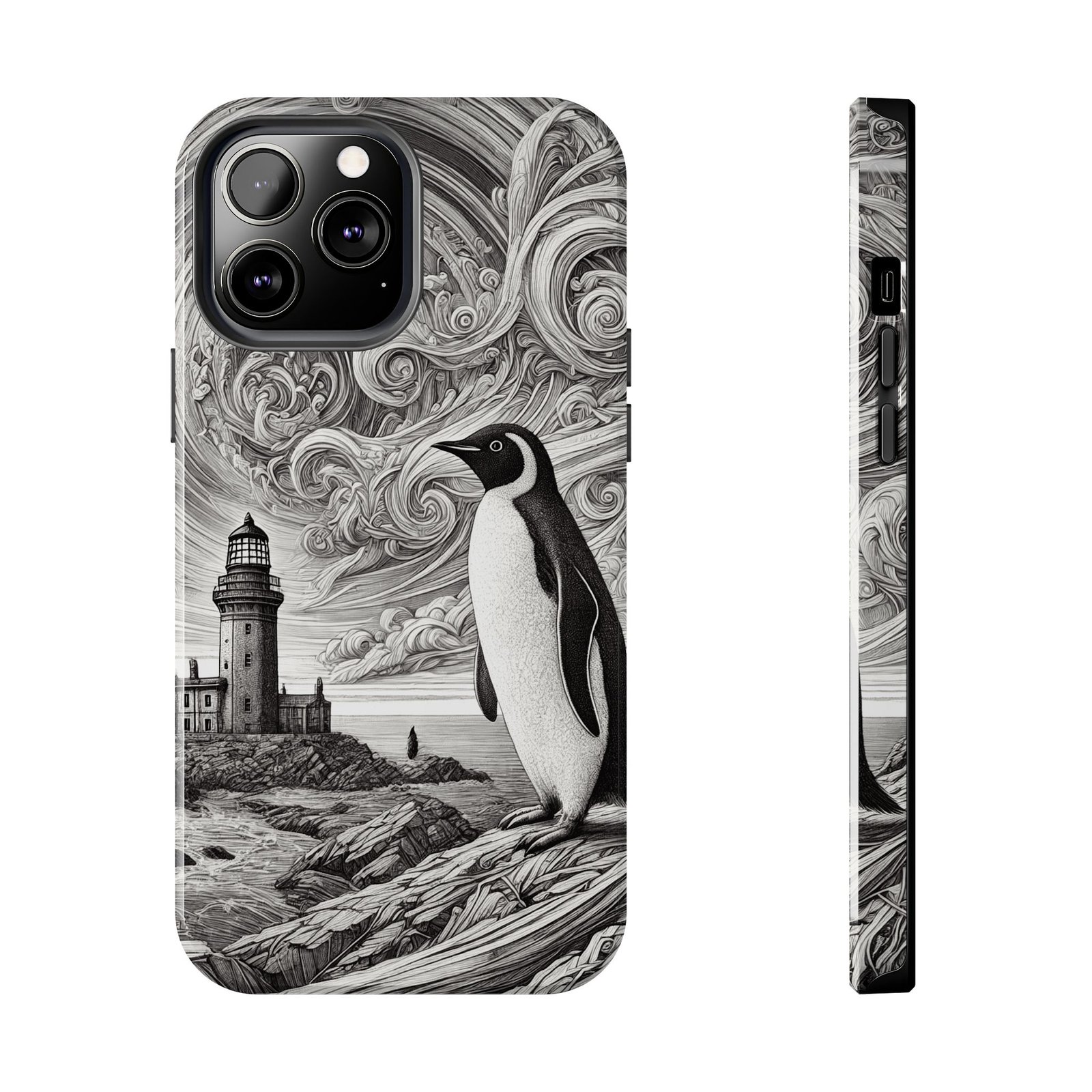 Penguin Perplexity Tough Phone Case - Image 27