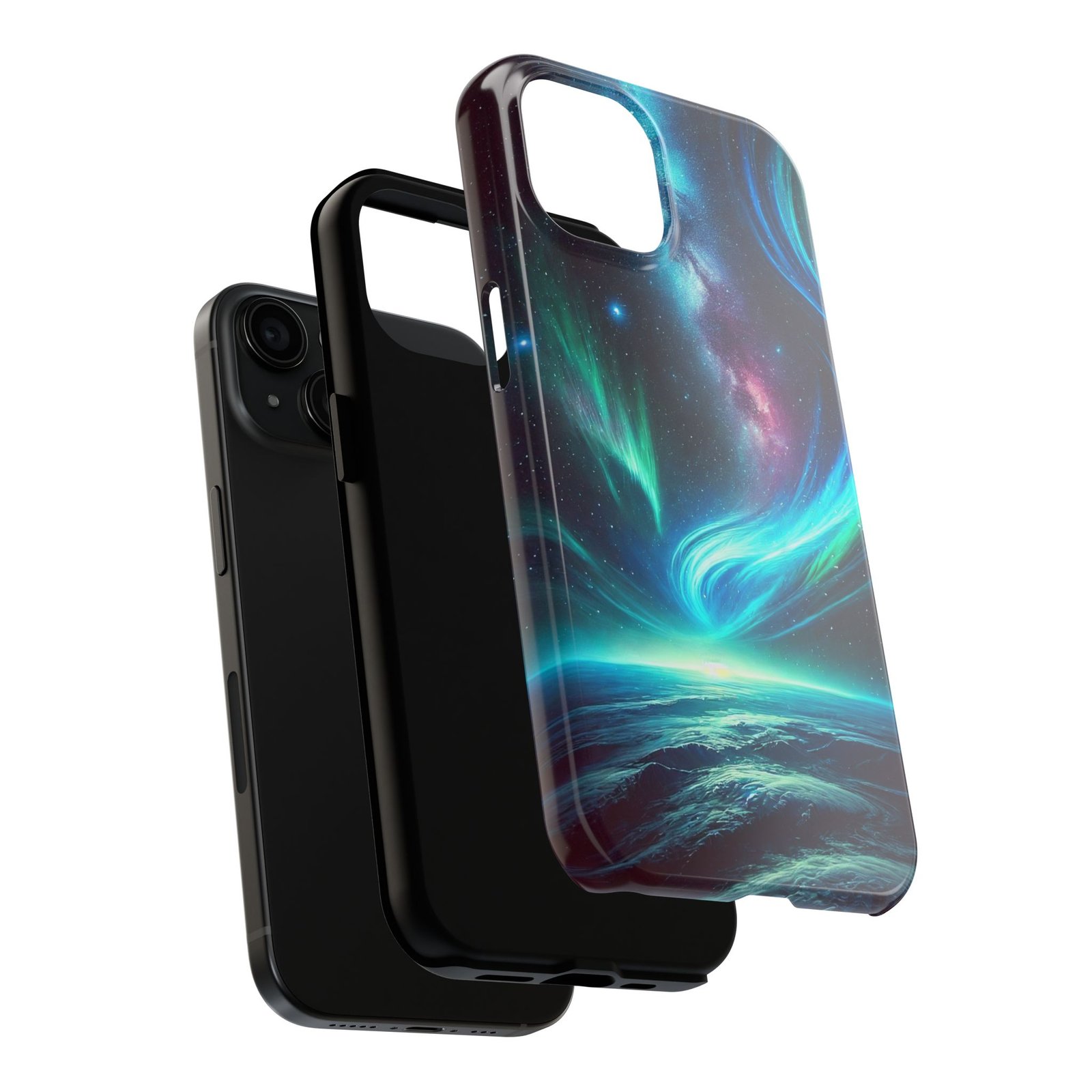 Galactic Drift Tough Phone Case - Image 4