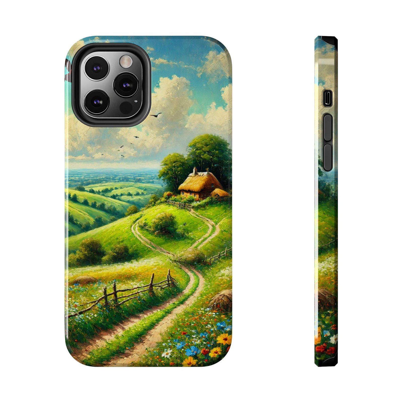 Sky Over Meadowcurve Tough Phone Case - Image 20