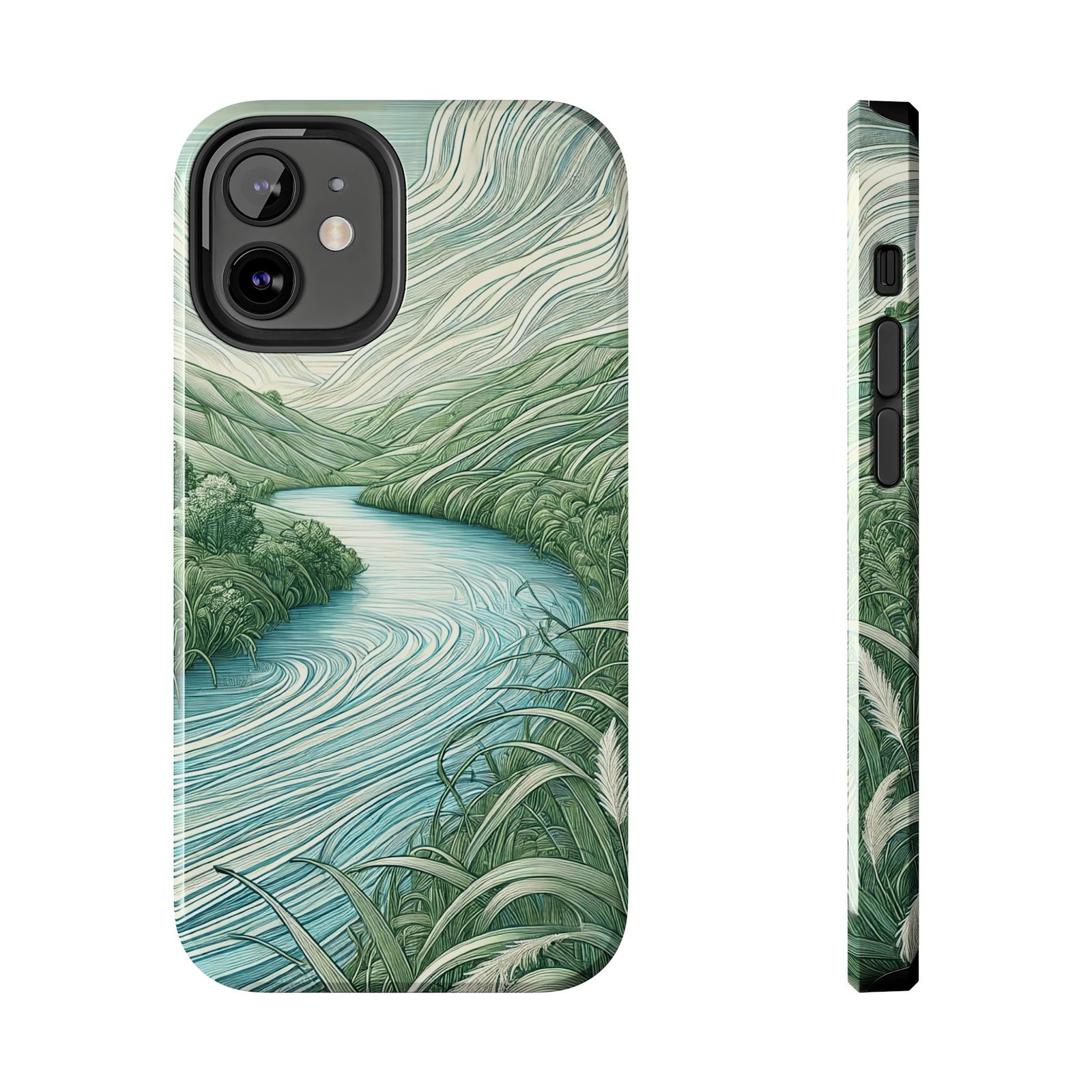 Rippling River Tough Phone Case - Image 19