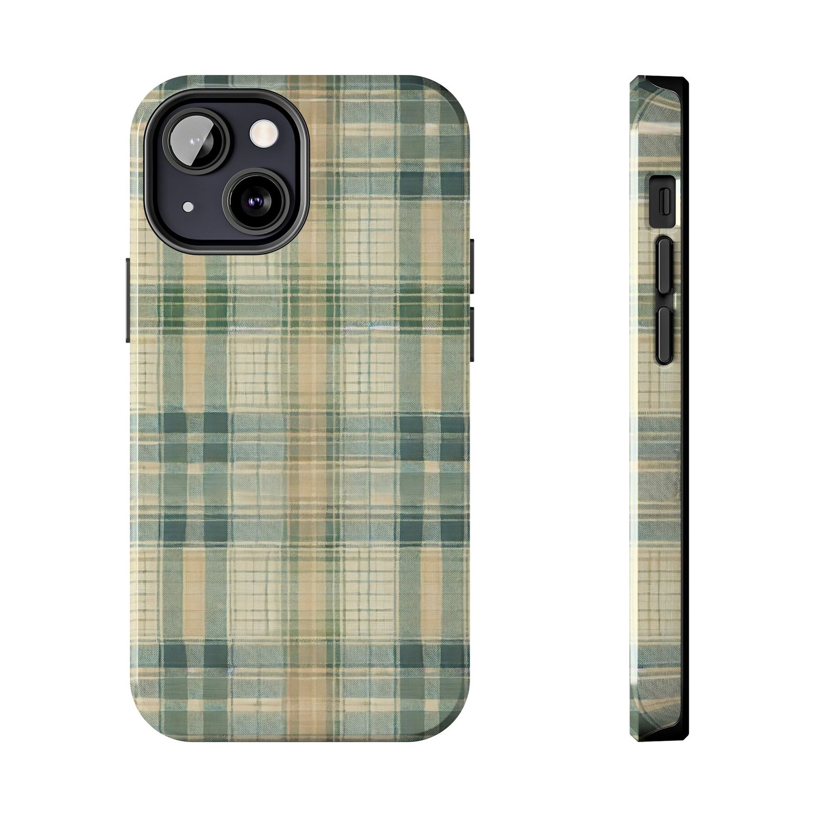Weathered Harvest Plaid Tough Phone Case - Image 22