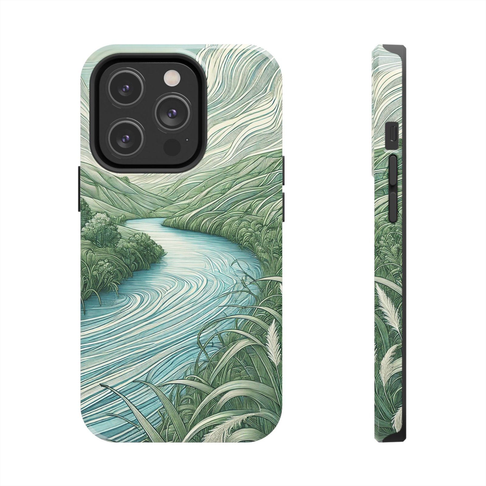 Rippling River Tough Phone Case - Image 25