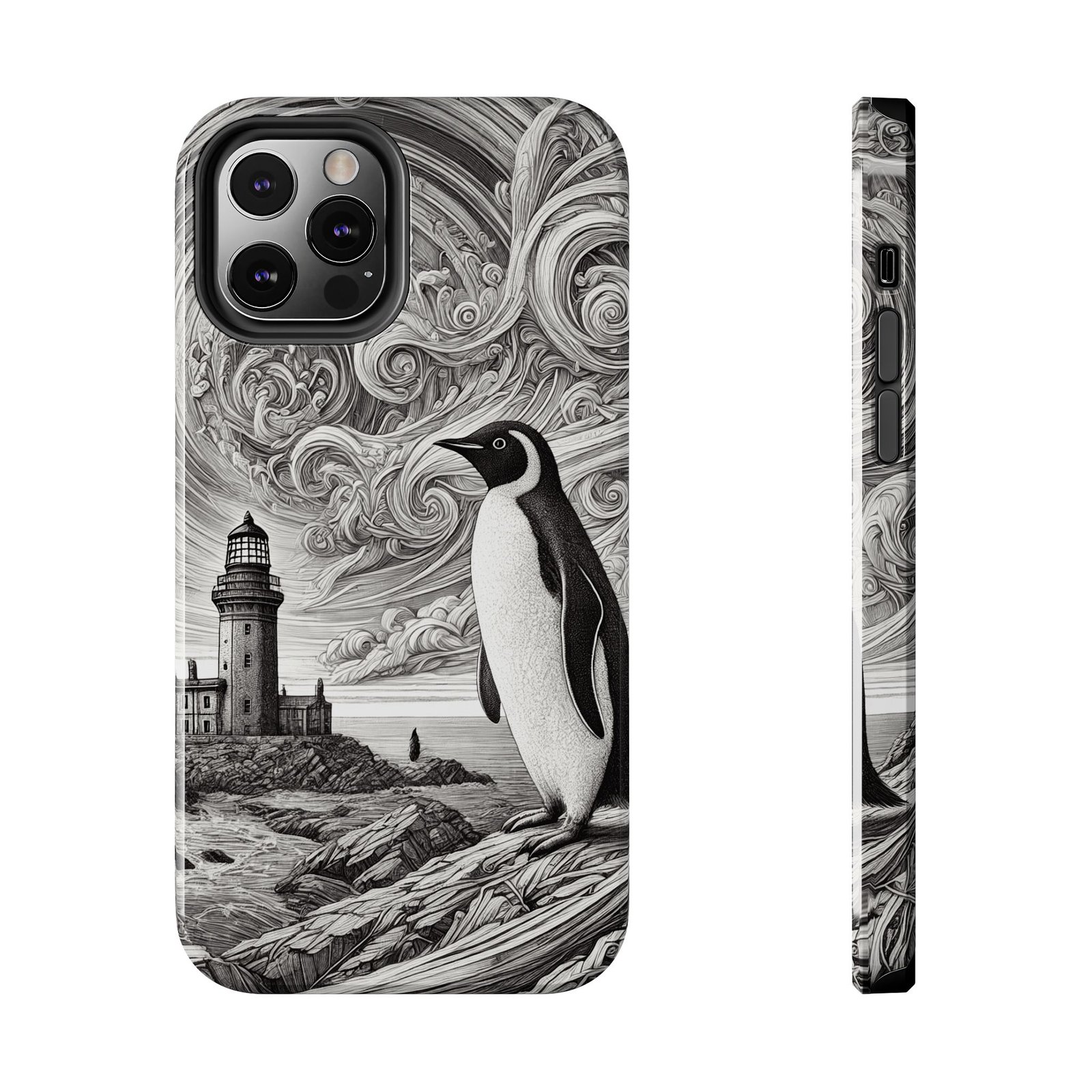 Penguin Perplexity Tough Phone Case - Image 24