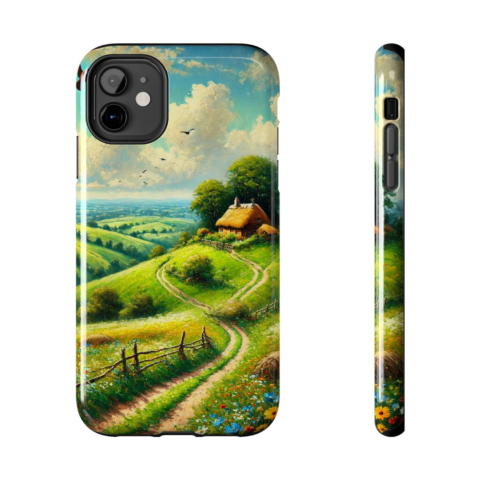Sky Over Meadowcurve Tough Phone Case - Image 15