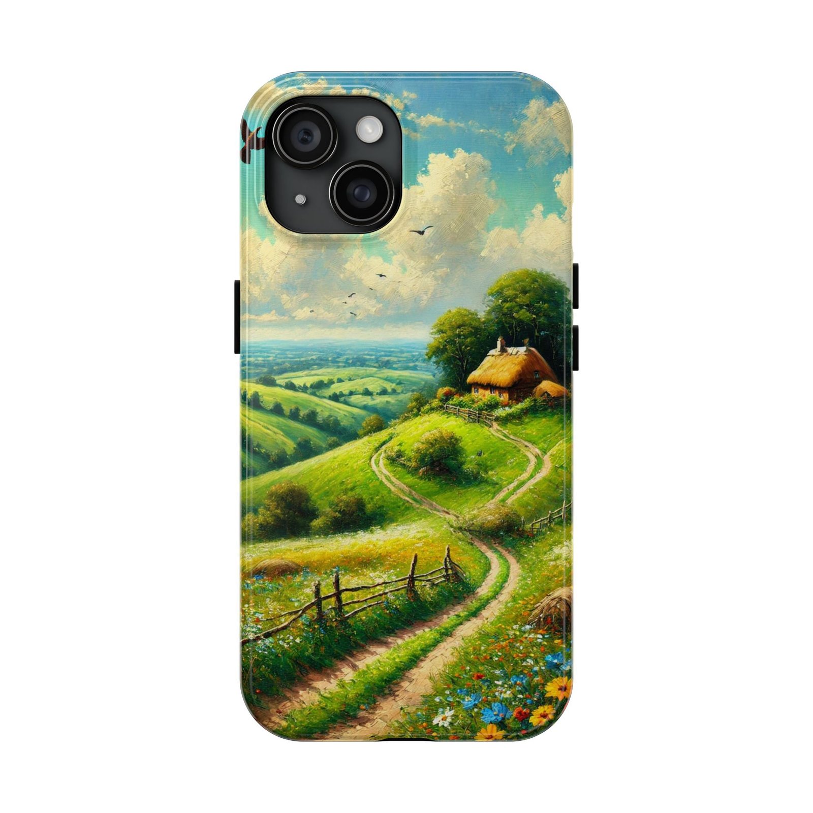 Sky Over Meadowcurve Tough Phone Case