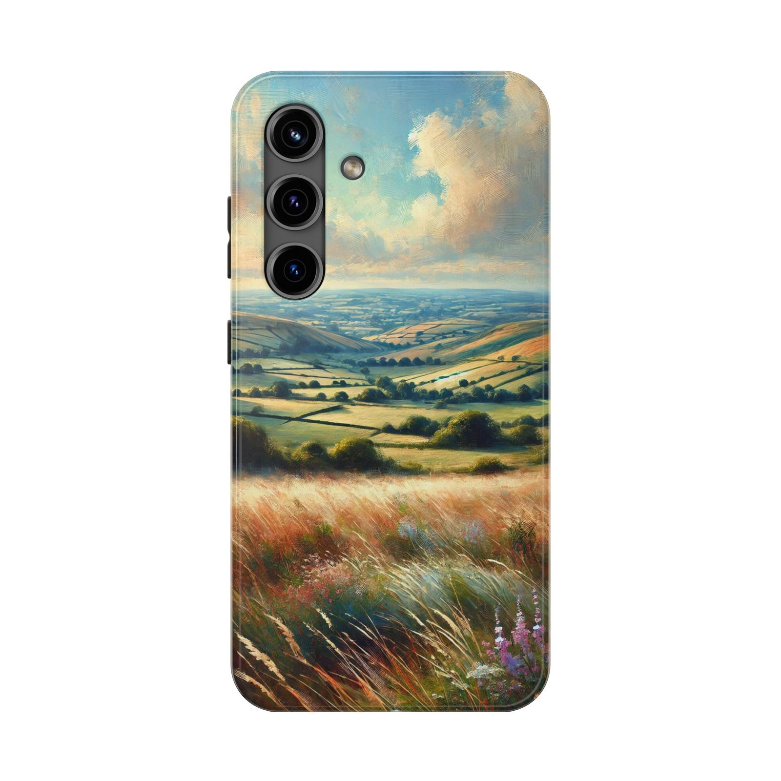 Above The Pastures Tough Phone Case - Image 6