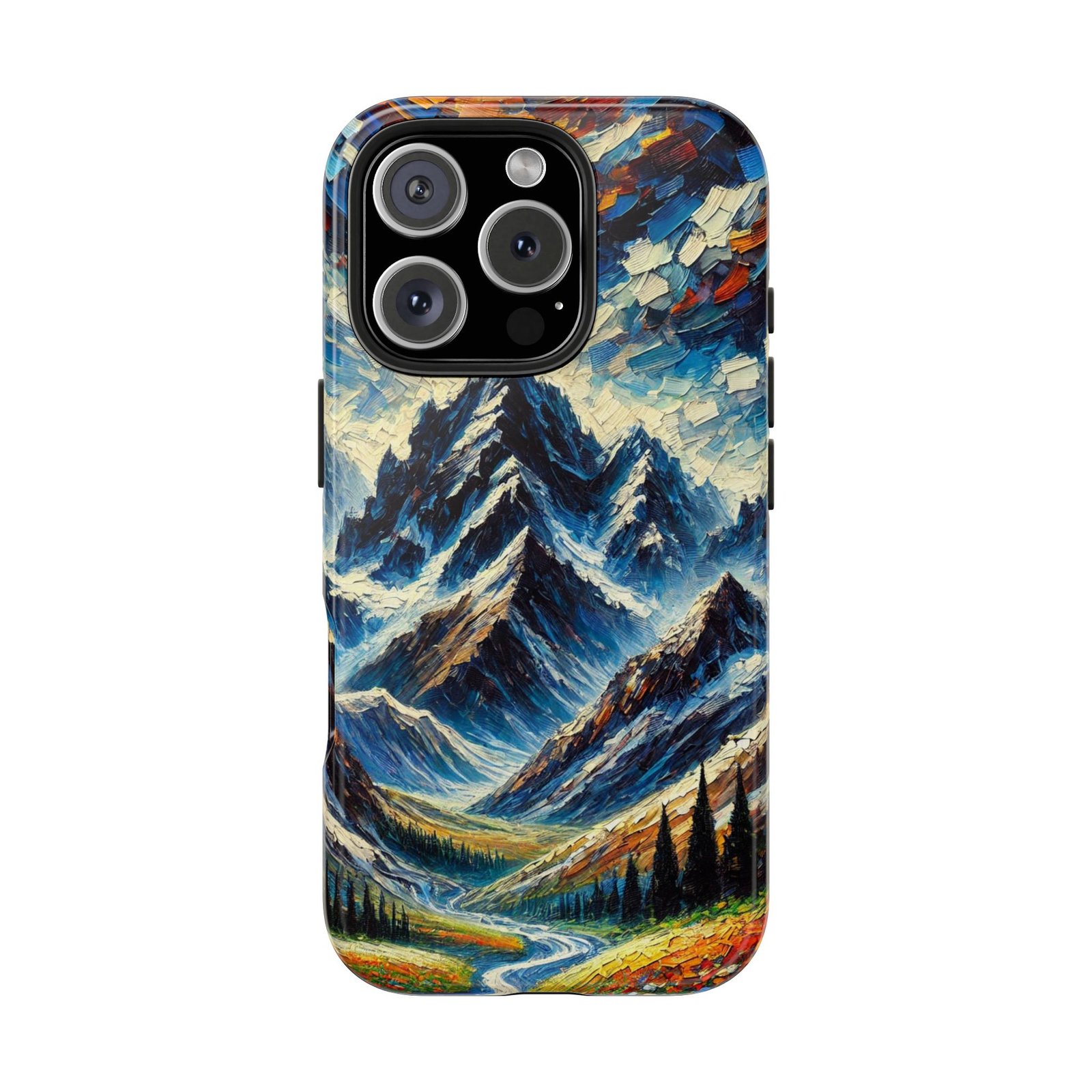 Sunspill Over Ice and Bloom Tough Phone Case - Image 34