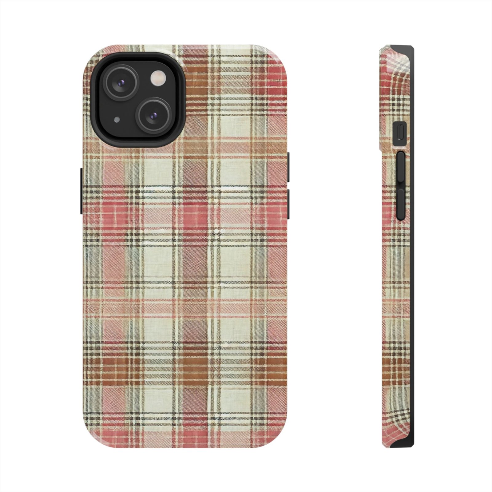 Apple Orchard Plaid Tough Phone Case - Image 9