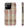 Apple Orchard Plaid Tough Phone Case - iPhone 13 Pro